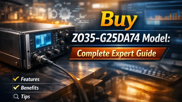 Buy ZO35-G25DA74 Model: Complete Expert Guide