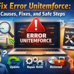 Fix Error Unitemforce Causes, Fixes, and Safe Steps