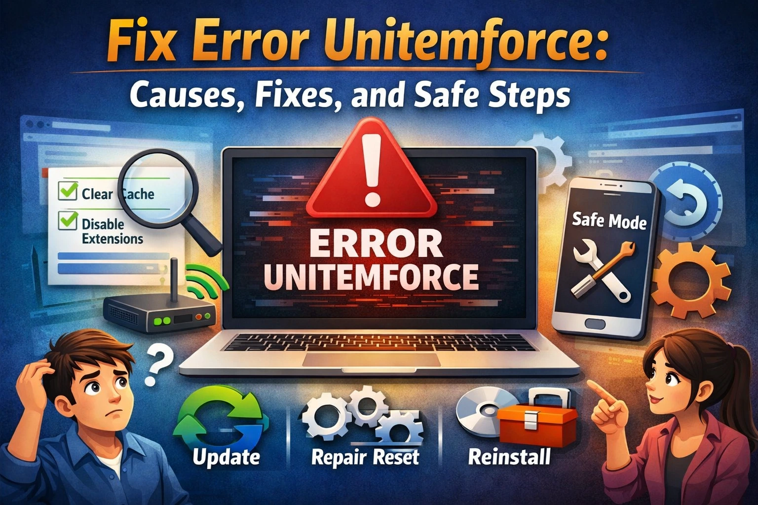 Fix Error Unitemforce Causes, Fixes, and Safe Steps