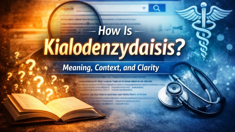 How Is Kialodenzydaisis? Meaning, Context, and Clarity