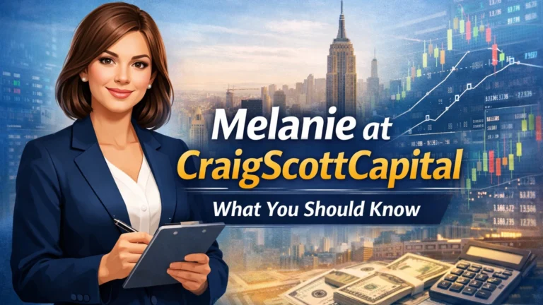 Melanie at CraigScottCapital: What You Should Know